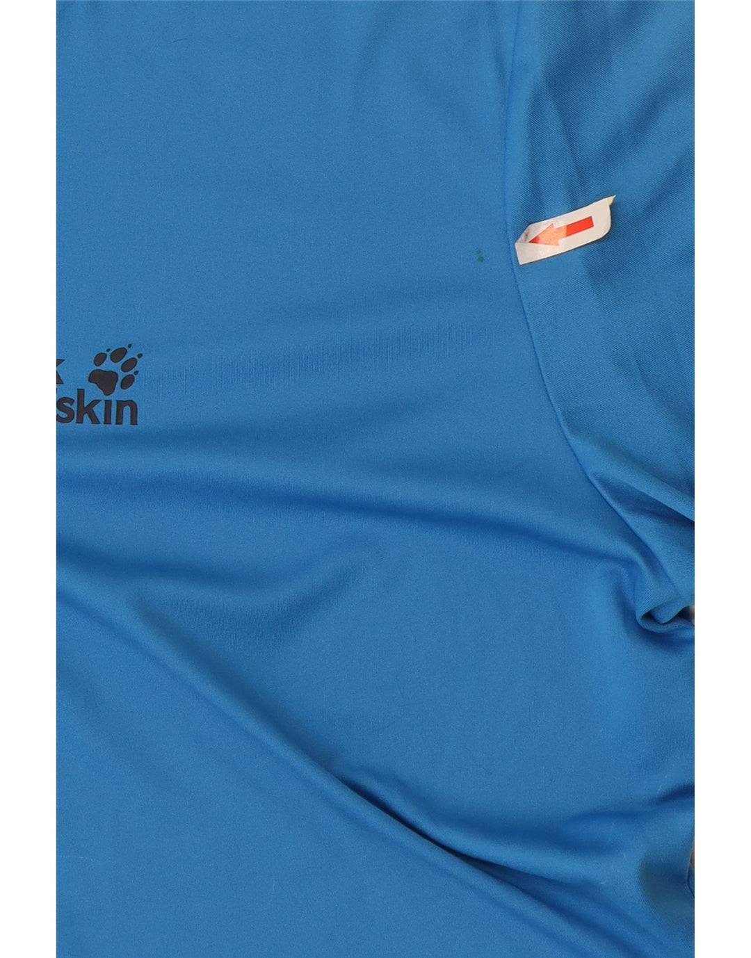 Jack Wolfskin Herre T-Shirt Top UK 38 Small Blue Polyester