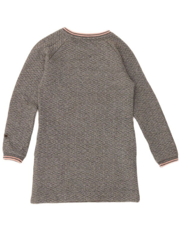 Woolrich Pige Jumper Kjole 9-10 år Grå Flecked Polyester