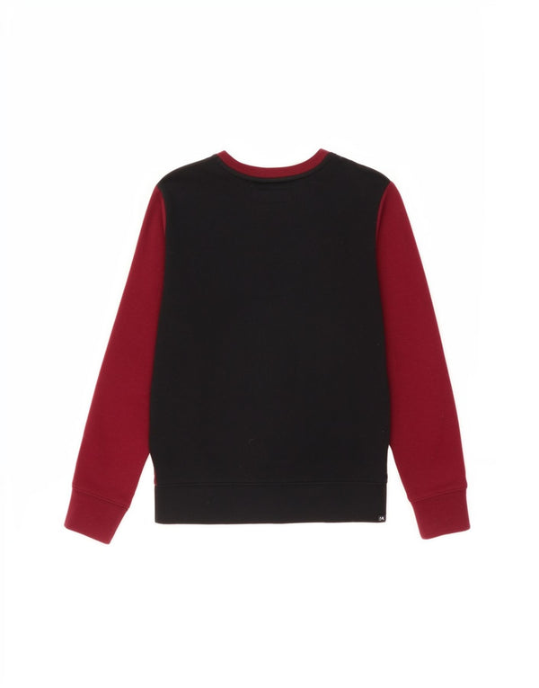Jordan Boys Sweatshirt Jumper 12-13 år Large Black Colourblock Sports