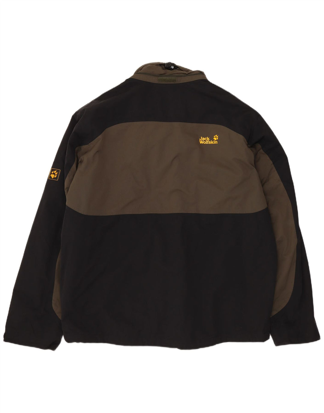 JACK WOLFSKIN Windbreaker-jakke til mænd UK 40/42 Large Navy Blue Colourblock