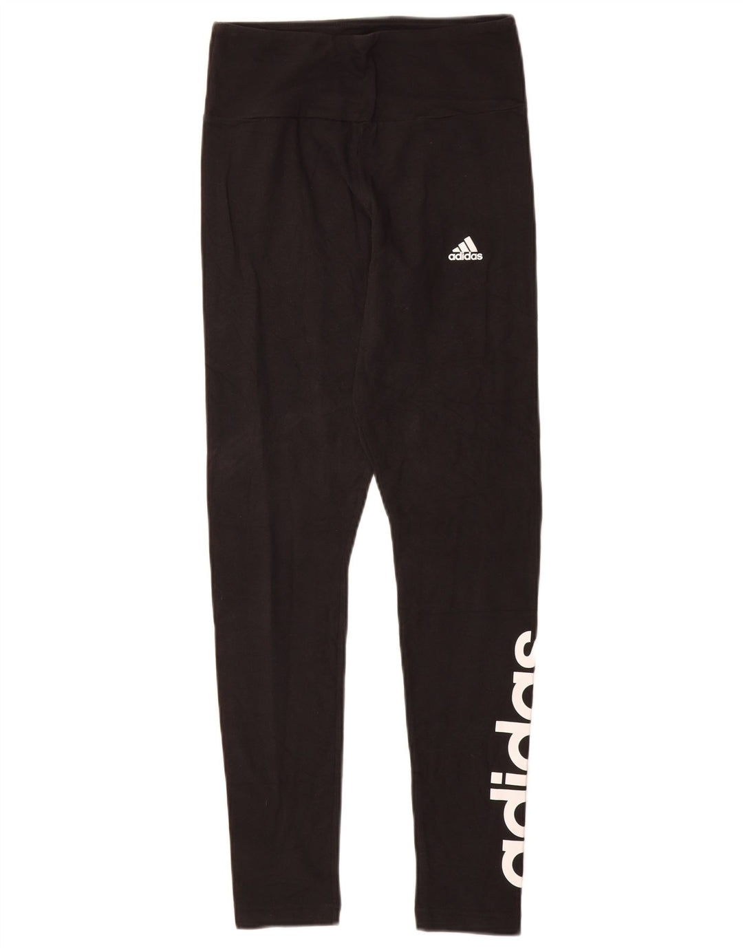 Adidas Graphic Leggings til kvinder UK 8/10 Small Black