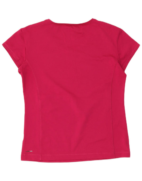 Adidas Dame Climalite T-Shirt Top UK 22 3XL Pink