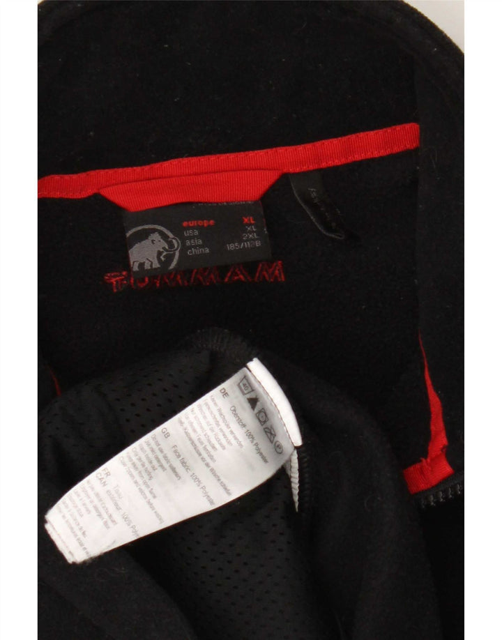 Mammut Fleecejakke til mænd UK 42 XL Sort Polyester