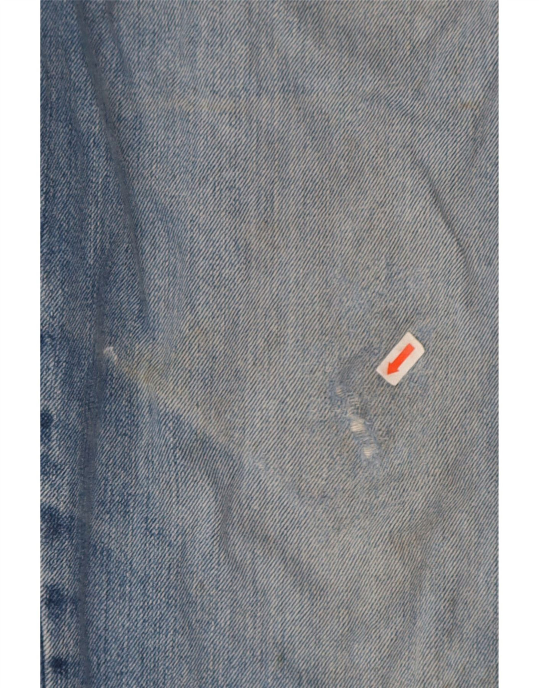 Wrangler Herre Texas Straight Jeans W38 L30 Blå Bomuld