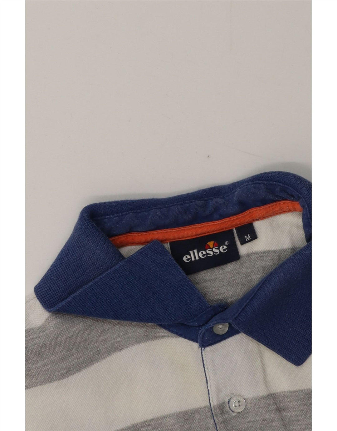 ELLESSE Rugby poloshirt til mænd mellem grå stribet