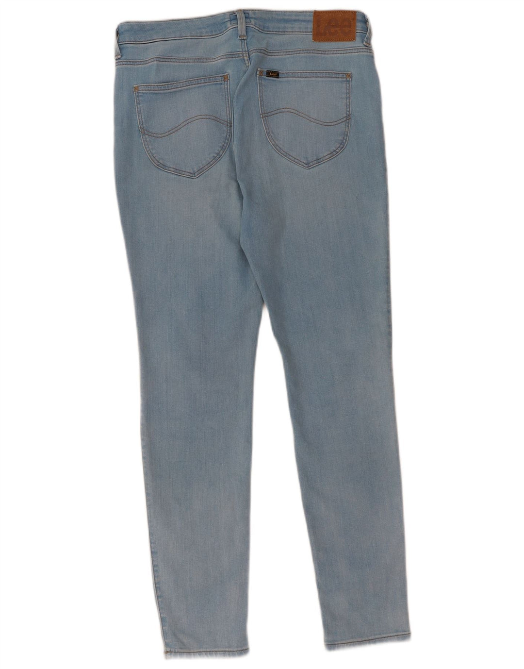 LEE Dame Scarlett High Skinny Jeans W32 L28 Blå Bomuld