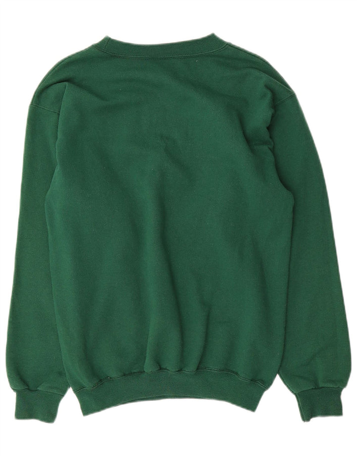 CHAMPION Mens Sweatshirt Jumper Small Green