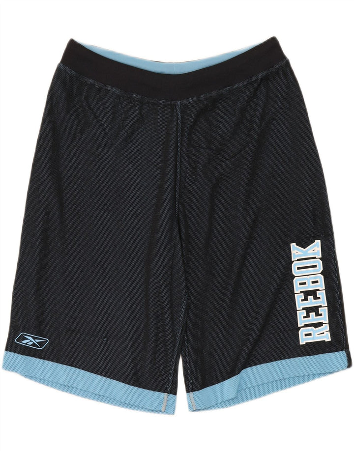 Reebok Sportshorts til mænd Small Navy Blue Colourblock