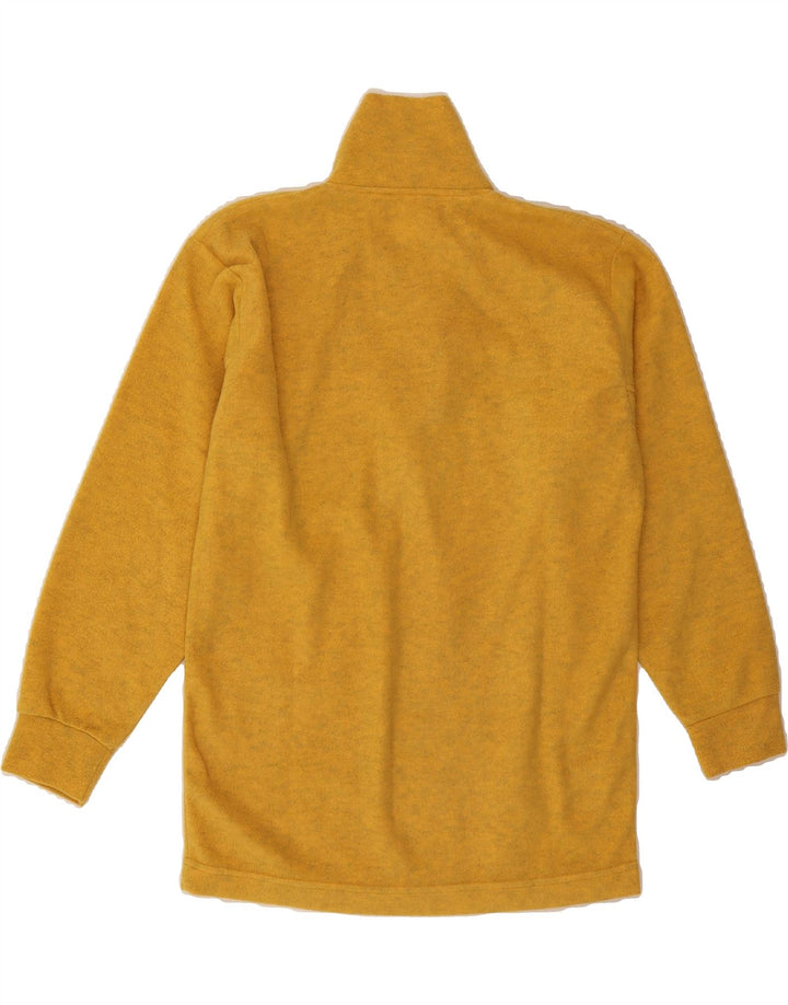 CAMPAGNOLO Mens Zip Neck Sweatshirt Jumper Small Yellow Polyester Vintage Campagnolo and Second-Hand Campagnolo from Messina Hembry 