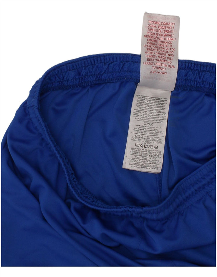 NIKE Boys Sport Shorts 11-12 Years  Blue Polyester