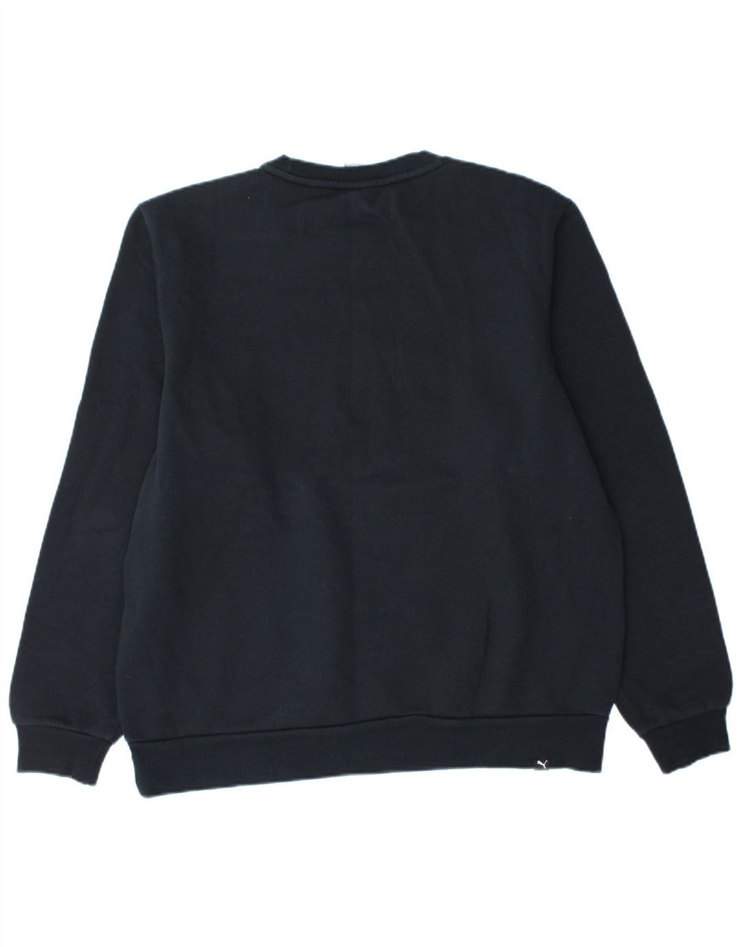 Puma Herre Grafisk Sweatshirt Jumper Stor Marineblå Bomuld