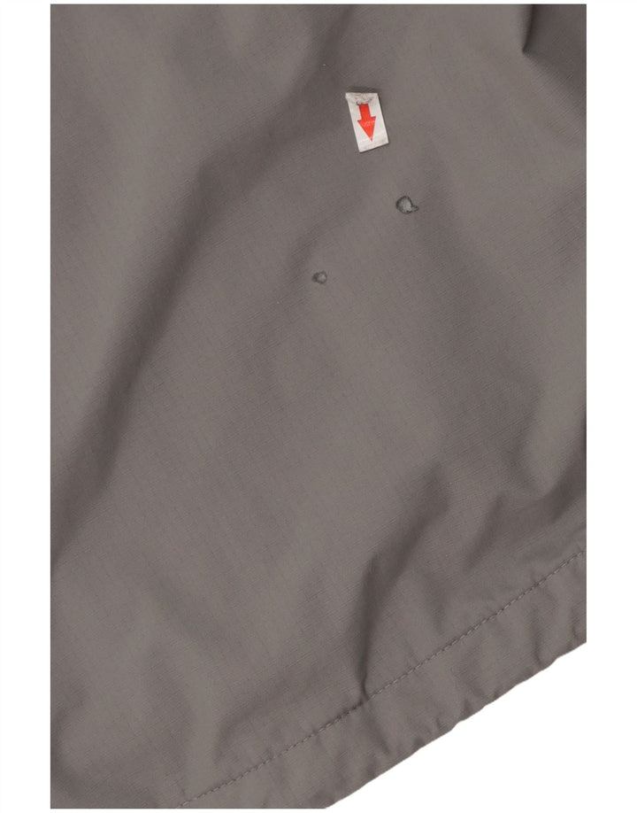 Columbia Windbreaker-jakke med hætte til mænd UK 38 Medium Grey Colourblock