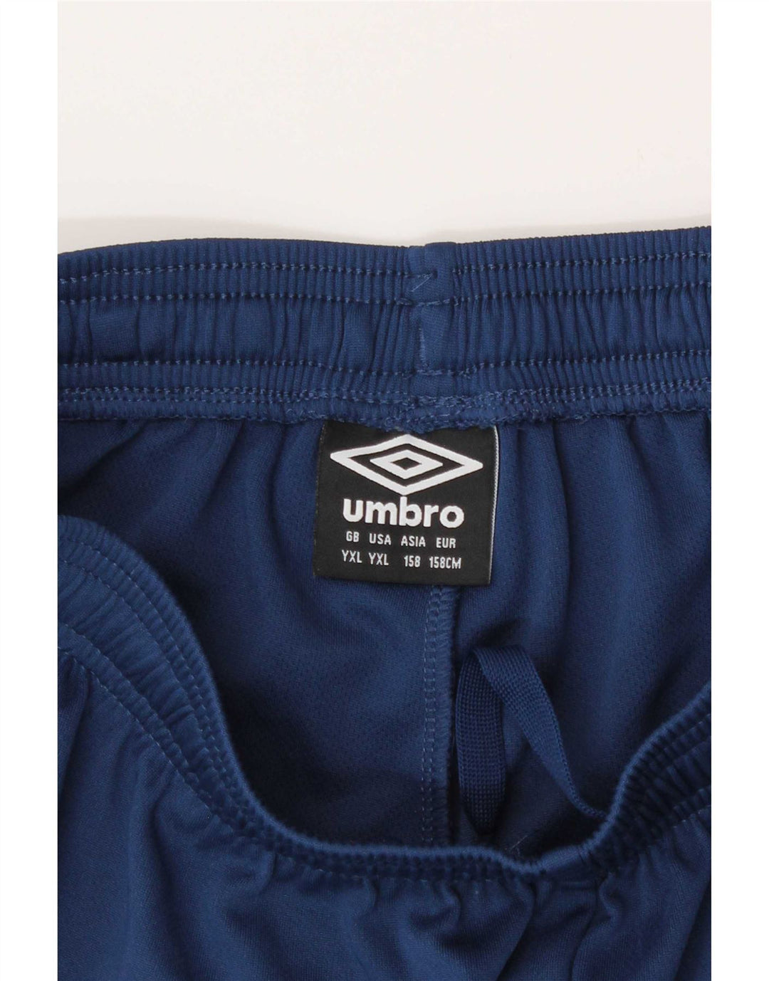 Umbro Boys Sports Shorts 12-13 År XL Navy Blue Polyester
