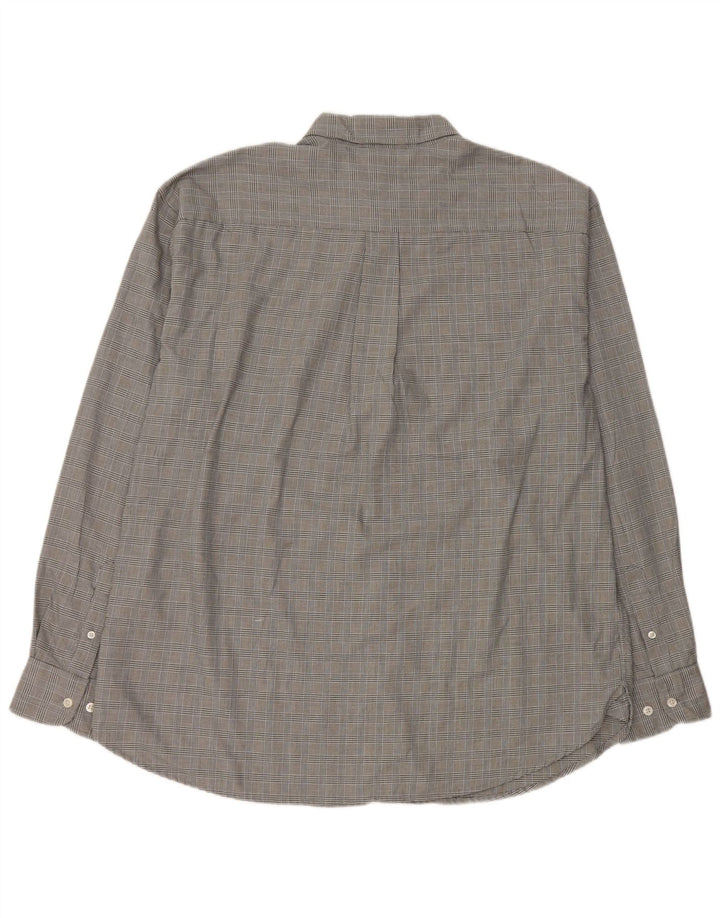 DOCKERS Herre Stain Defender Shirt XL Grå ternet bomuld