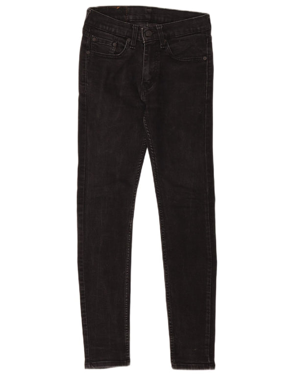 Levi's Herre 519 Hi-ball Super Skinny Jeans W28 L28 Sort bomuld