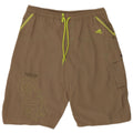 Adidas Grafiske badeshorts til mænd store Khaki Nylon