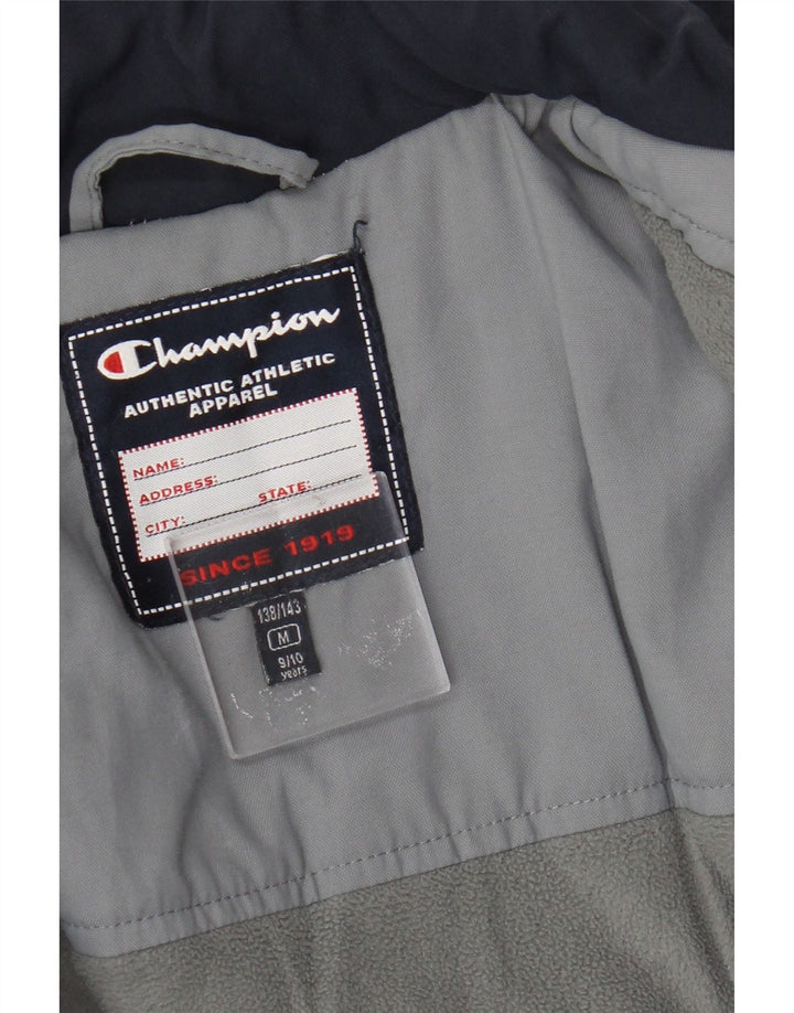 Champion Boys Windbreaker Jacket 9-10 år Medium Navy Blue Polyamid