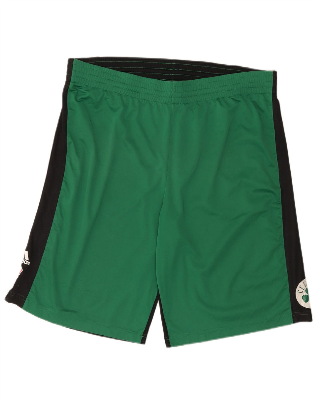 Adidas Herre Boston Celtics Sports Shorts XL Grøn Colourblock Polyester