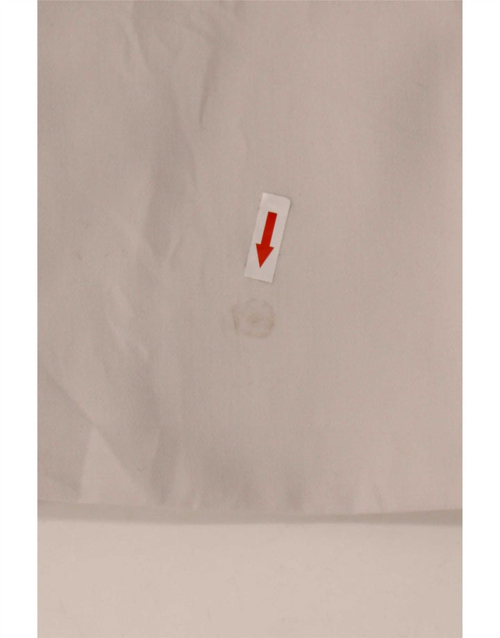 Zara Kvinders Højtaljede Casual Shorts Medium W28 Off White Polyester