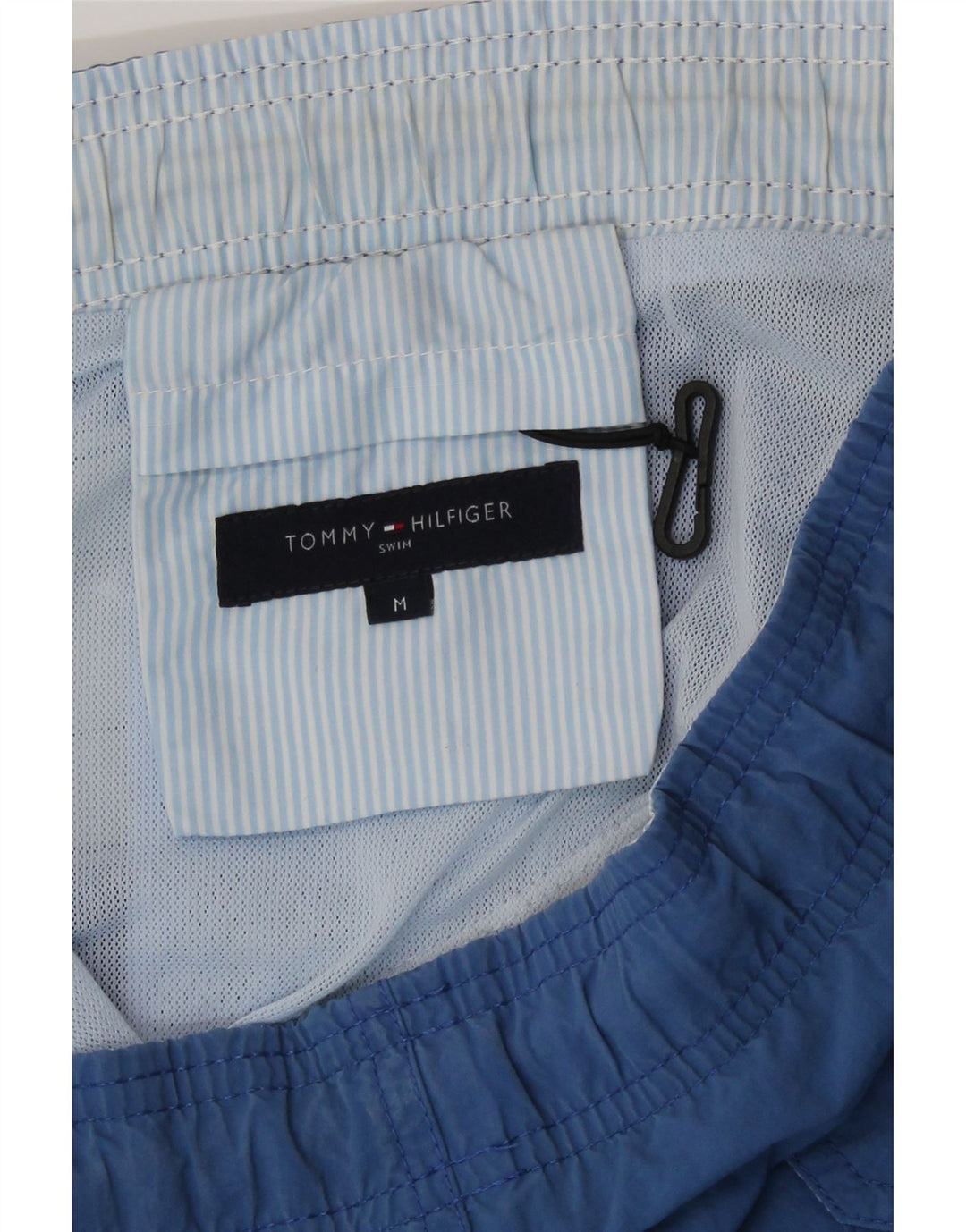 Tommy Hilfiger Badeshorts til mænd Medium Blue Colourblock Polyester