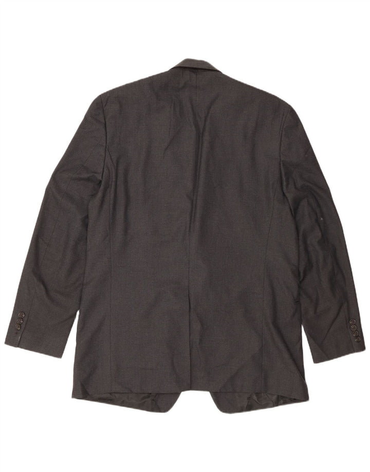 Chaps Herre 2-knaps blazerjakke UK 44 2XL Grå Polyester