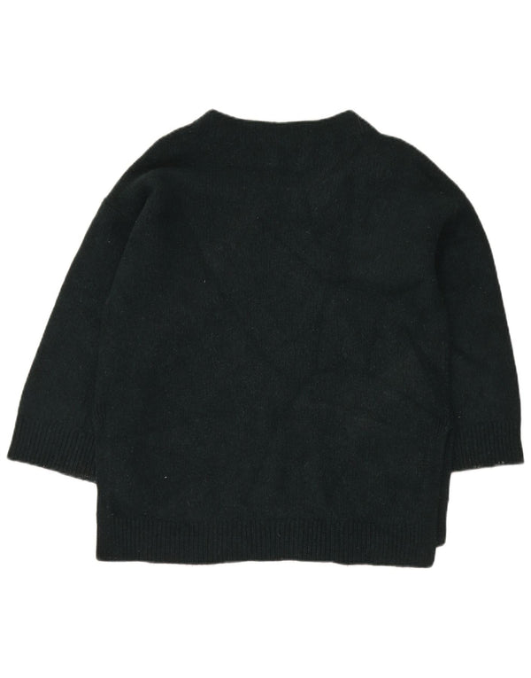 Toast Dame Longline Turtle Neck Jumper Sweater UK 10 Small Green