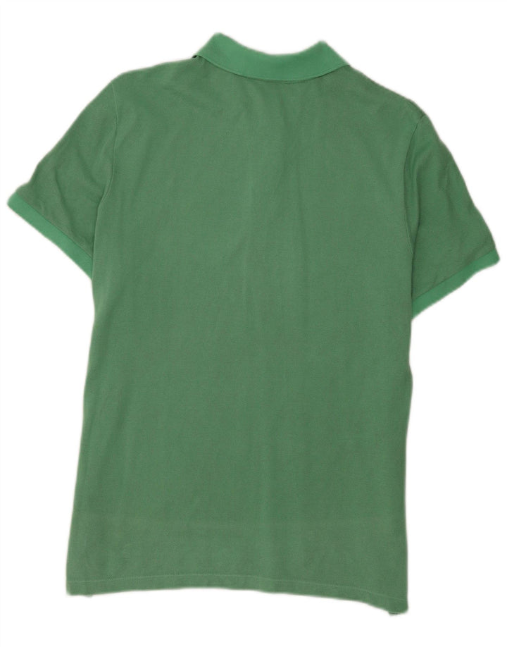 Lacoste Dame Polo Shirt Størrelse 42 Stor Grøn Bomuld