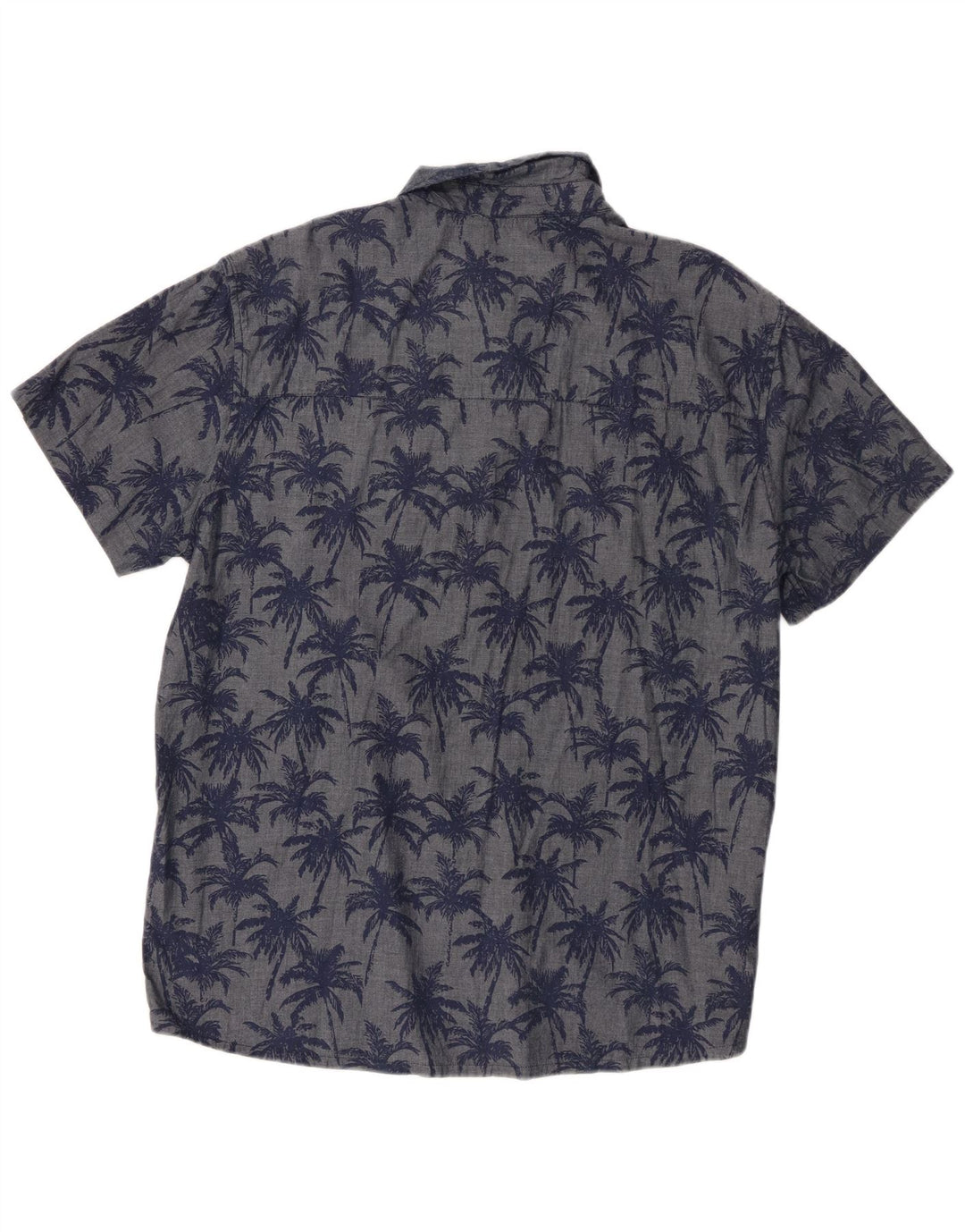 Mountain Warehouse Herre abstrakt mønster skjorte XL Blå Hawaiian