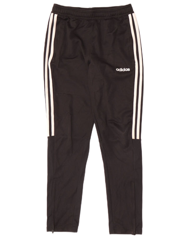 Adidas Boys Aeroready Tracksuit Bukser 11-12 år Sort Polyester
