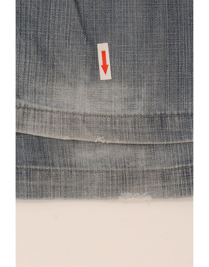 Levi's Dame 570 Straight Jeans W30 L31 Blå Bomuld