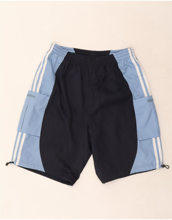Adidas Badeshorts til mænd Medium Navy Blue Colourblock Polyester