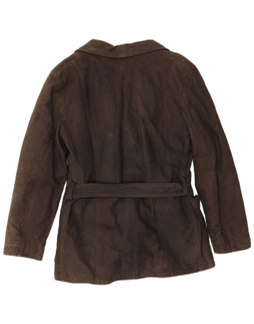 Vintage dame læderjakke UK 14 Medium Brown