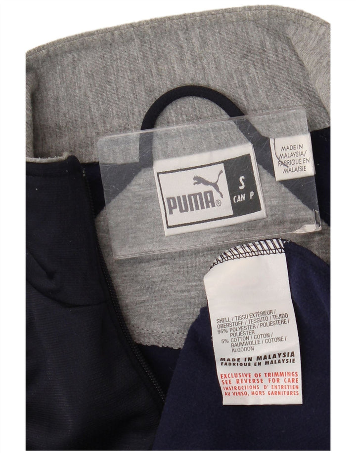 Puma Træningsdragt til mænd, topjakke, lille marineblå polyester