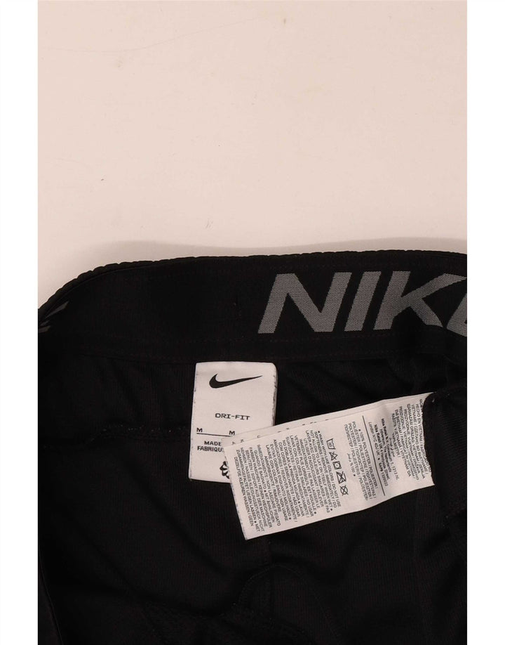 Nike Herre Dri Fit Sportshorts Medium Sort Colourblock Polyester