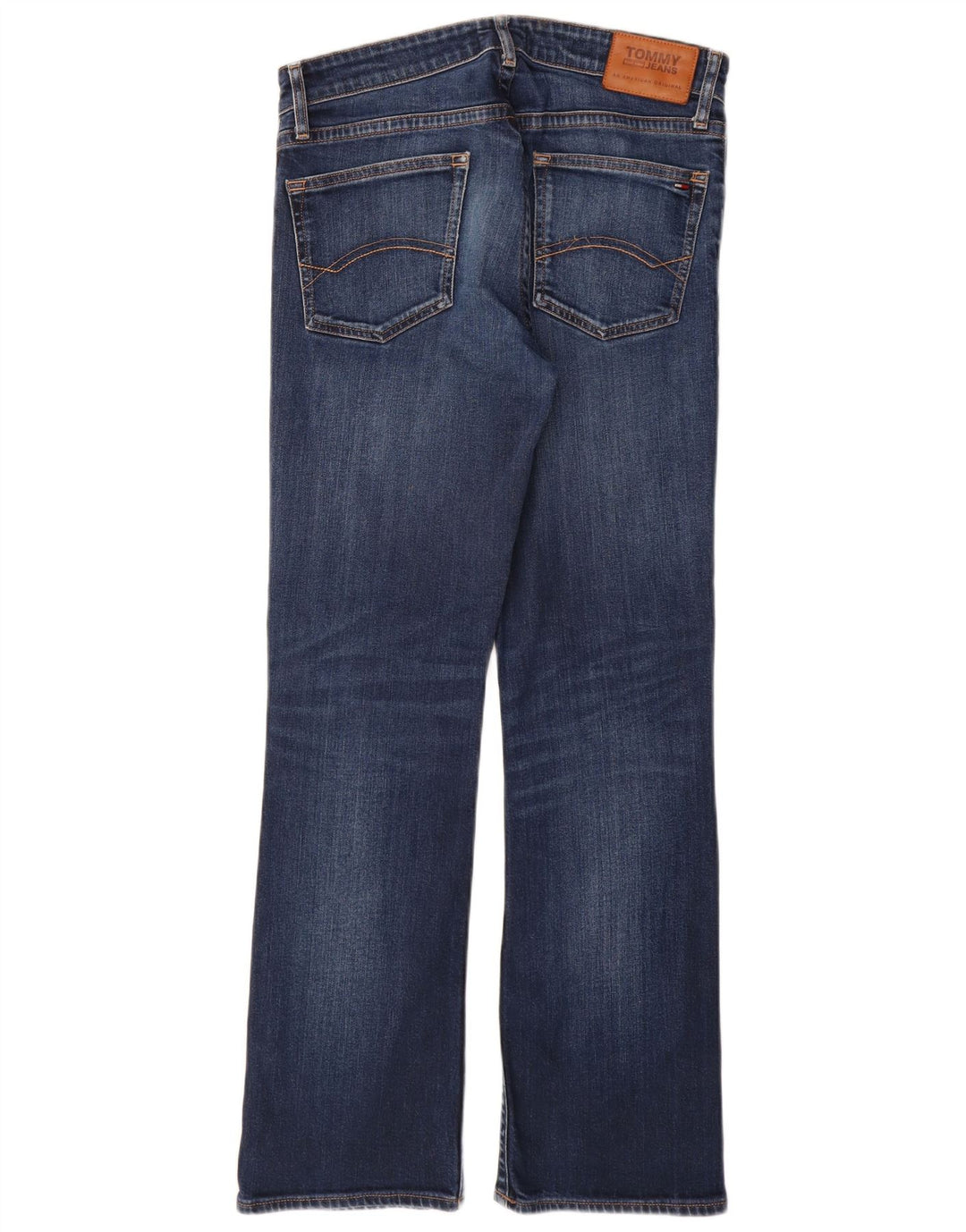 TOMMY HILFIGER Bootcut jeans til mænd W32 L32 blå bomuld