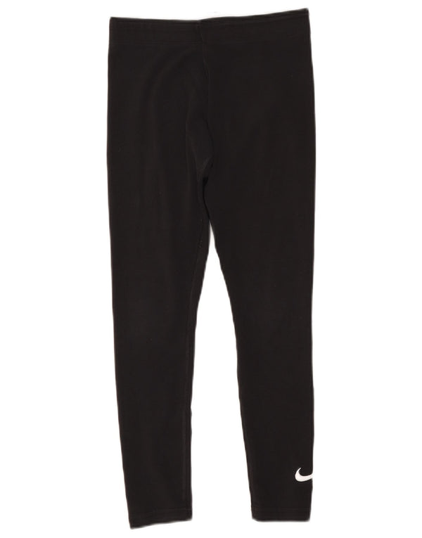 Nike piger grafiske leggings 10-11 år medium sort bomuld