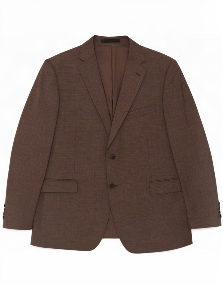 Marks & Spencer Herre 2-knaps blazerjakke UK 46 XL Grå uld