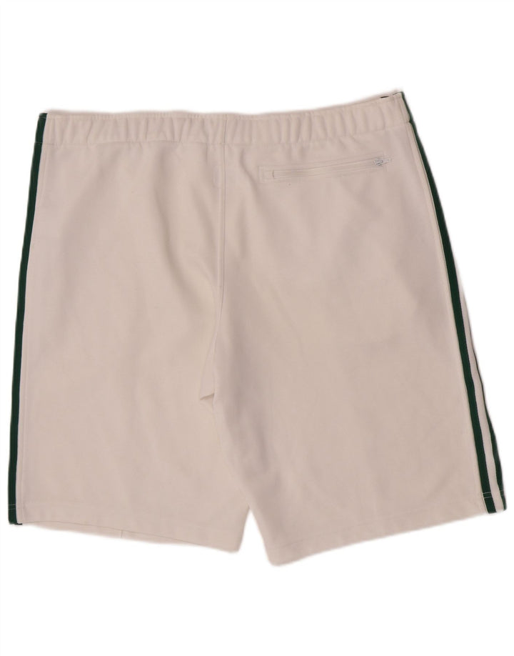 Adidas Sportsshorts til mænd store hvide polyester