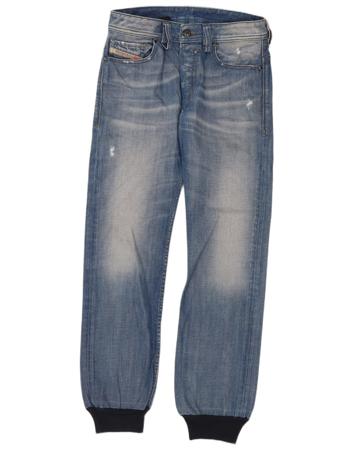 Diesel dame joggers slim jeans W26 L29 blå bomuld