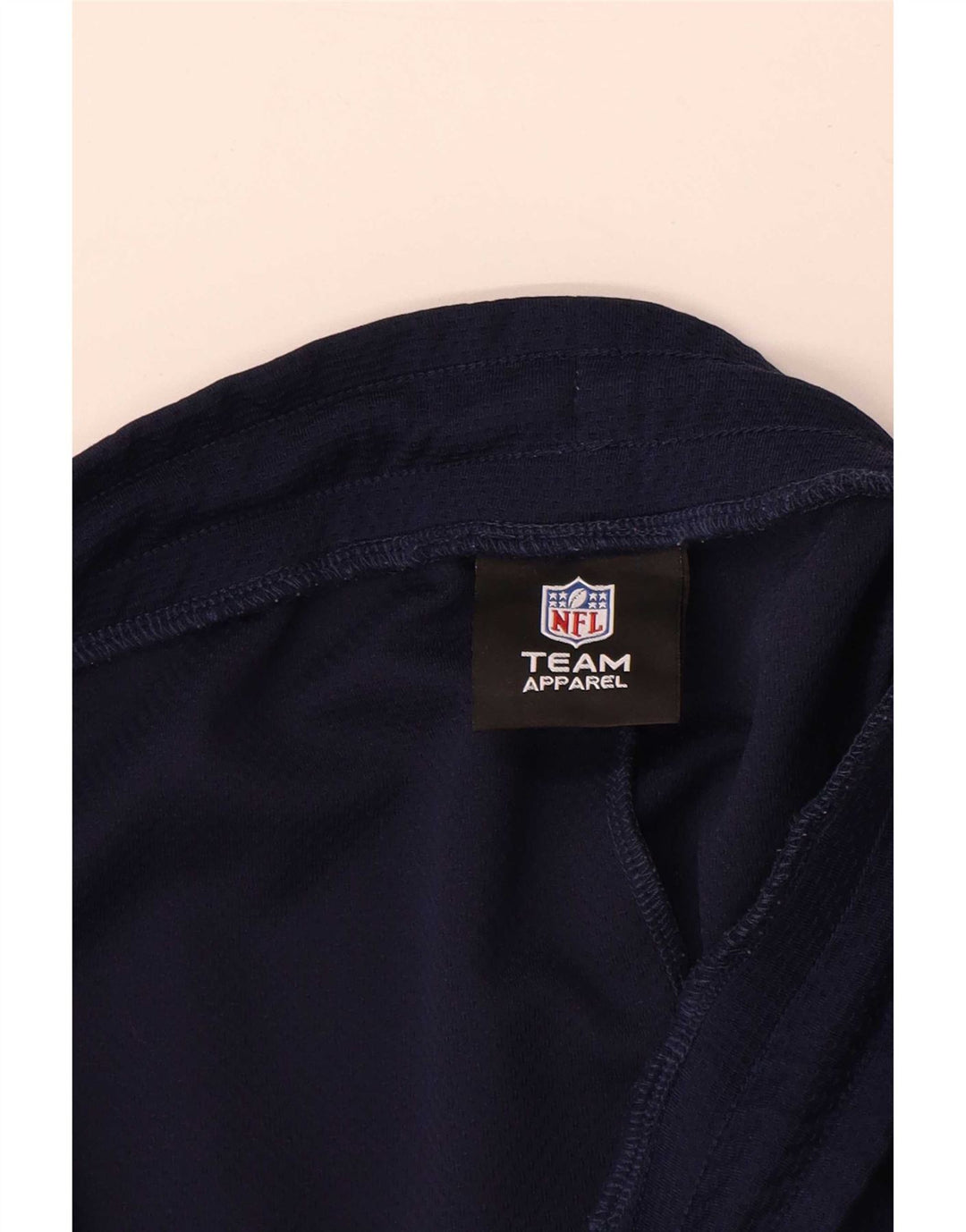 NFL Herre grafiske sportsshorts Medium Navy Blue Colourblock