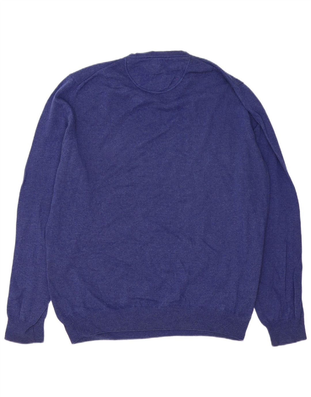 Trussardi Jeans Herre Crew Neck Jumper Sweater Large Blue