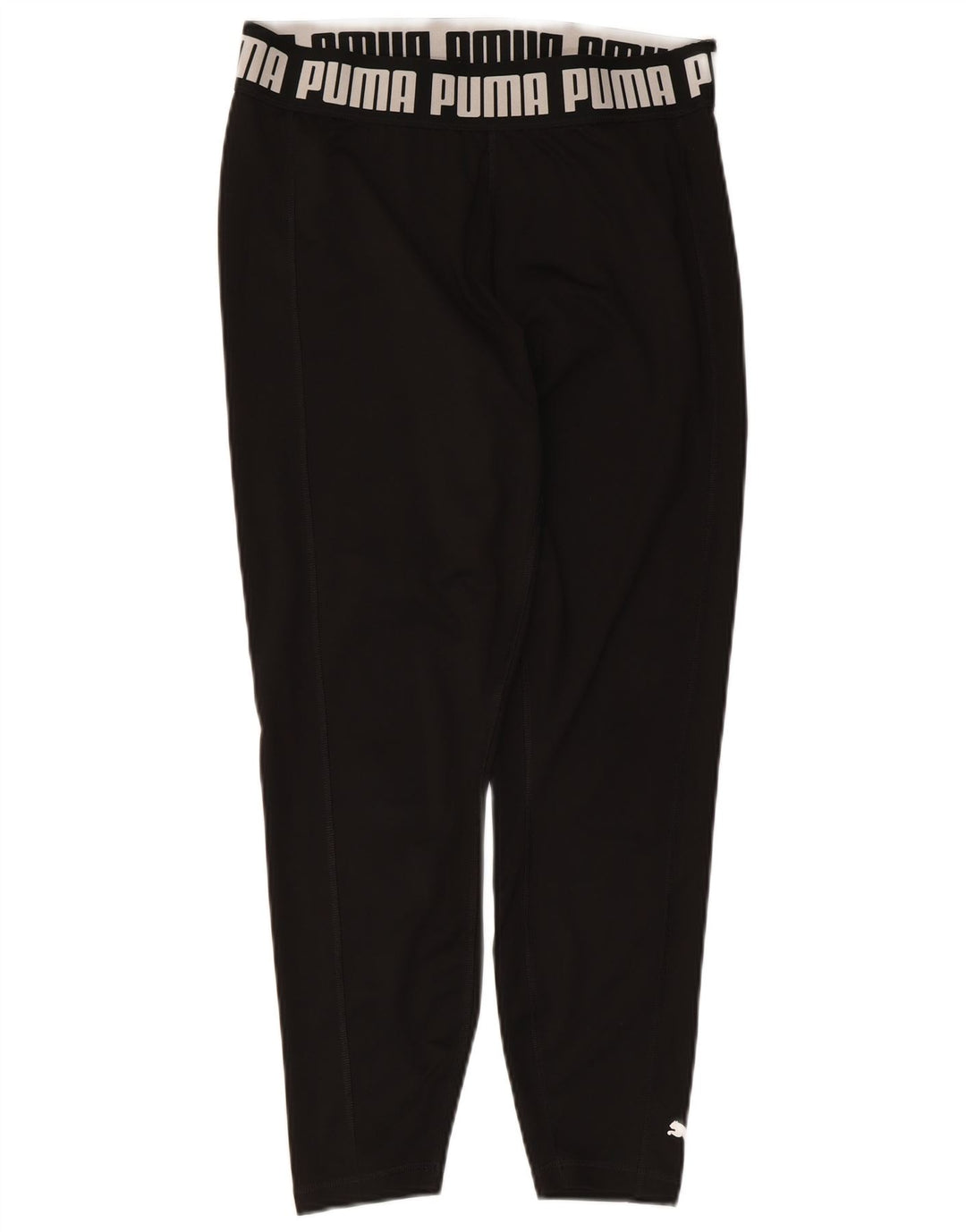 Puma Graphic Crop Leggings til kvinder UK 14 Large Black
