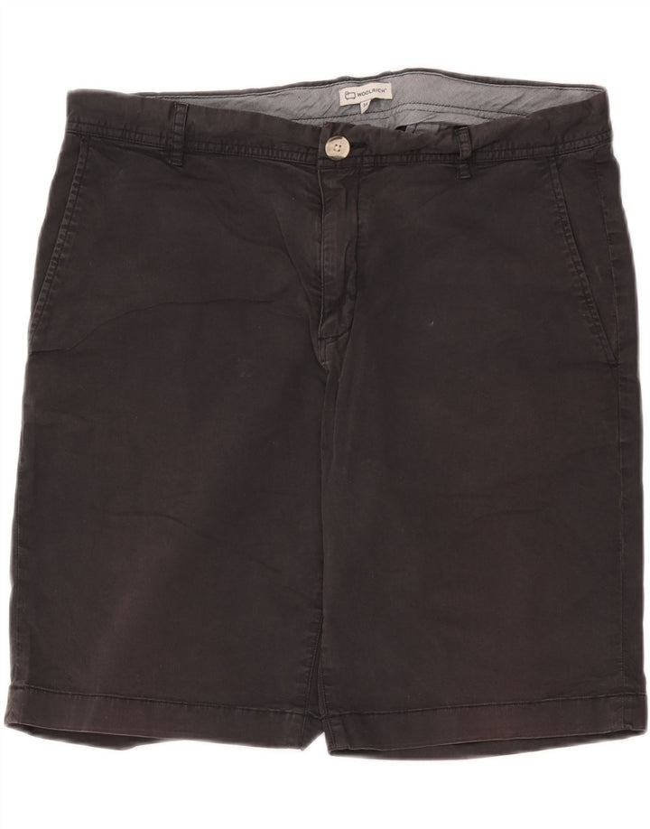 Woolrich Herre Chino Shorts W36 Large Black Bomuld
