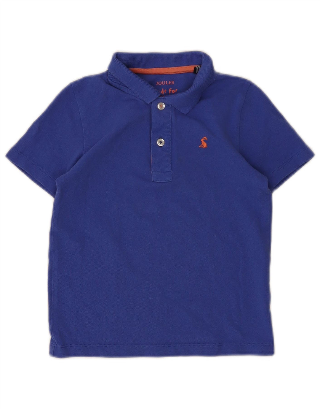JOULES drenge poloshirt 7-8 år blå bomuld
