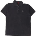 Kappa herre poloshirt stor sort bomuld