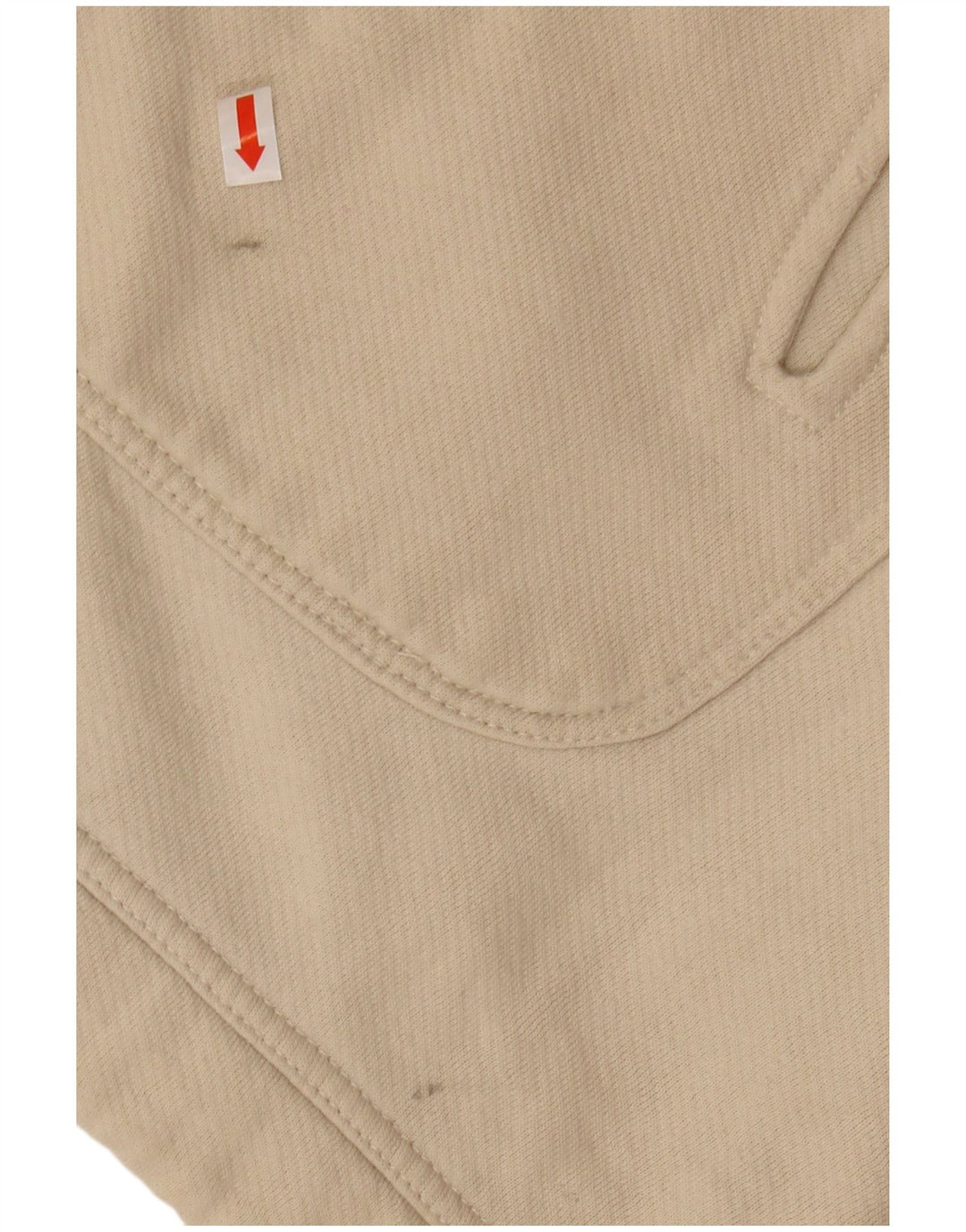 REEBOK Herre Loose Fit Hoodie Jumper XS Off White