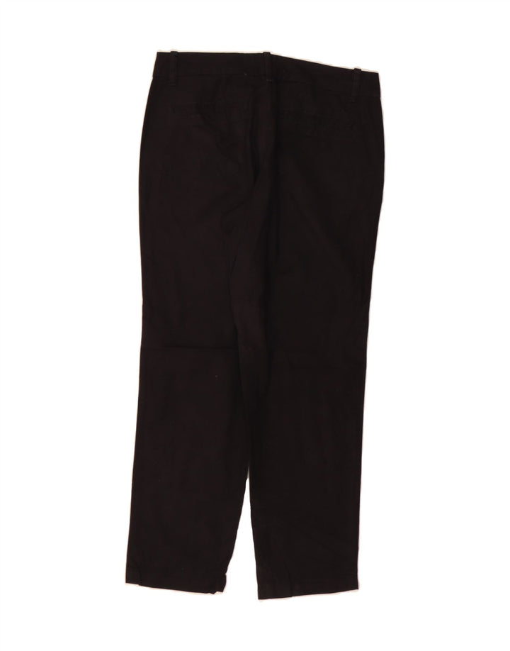 DOCKERS Womens Straight Suit Trousers US 6 Medium W30 L26 Black Cotton Vintage Dockers and Second-Hand Dockers from Messina Hembry 