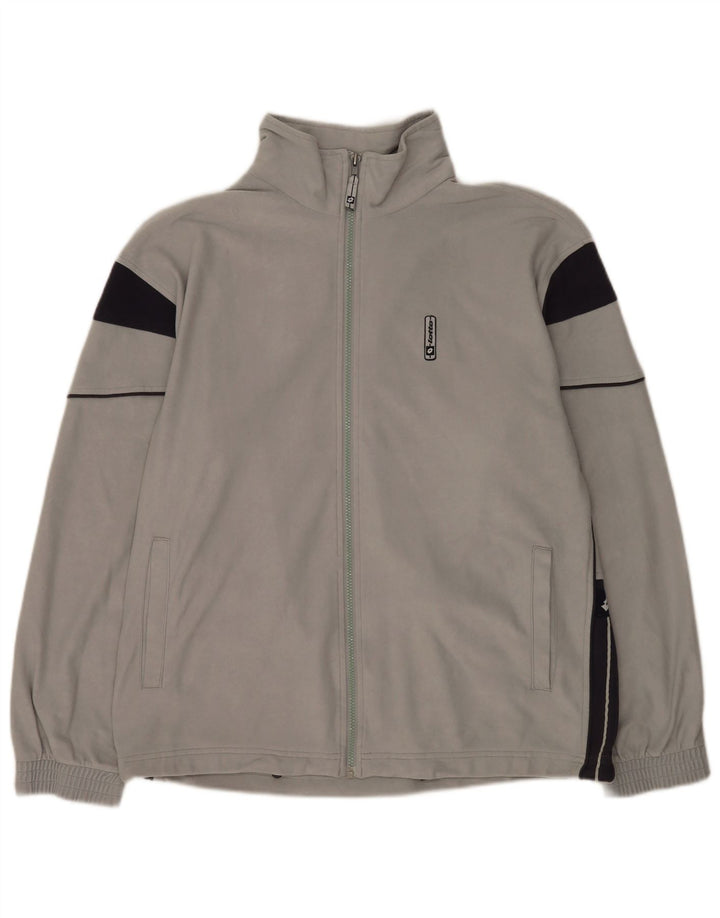 Lotto Herre træningsdragt Topjakke Stor Grå Polyester