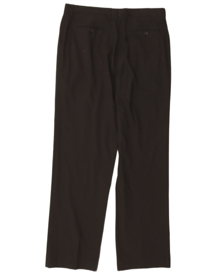 NAUTICA Herre Rigger Pegged Classic Fit Suit Bukser W36 L34 Sort