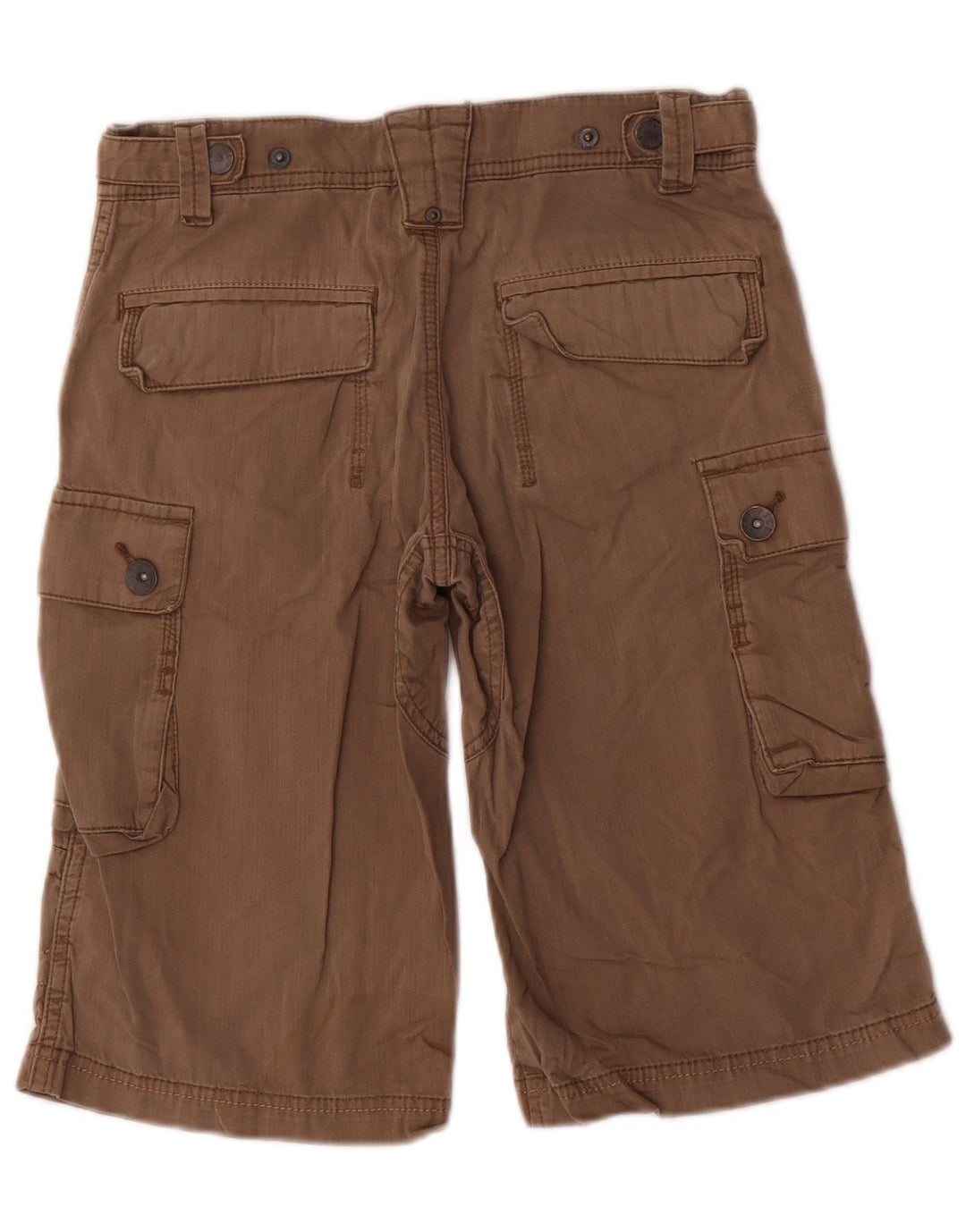 Fat Face Boys Cargo Shorts 11-12 år W28 Brun Bomuld